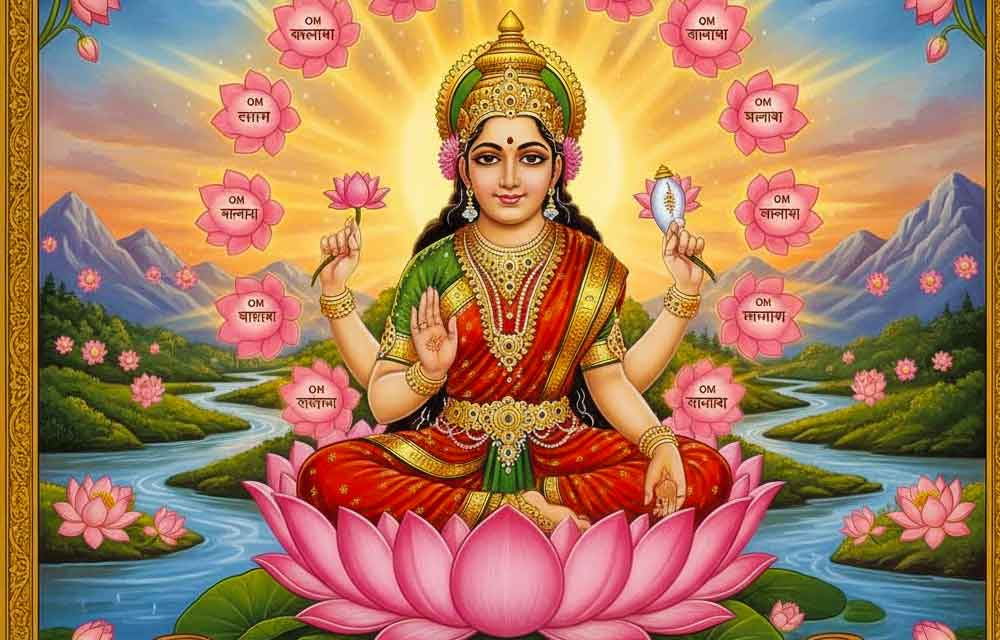 Sri Mahalakshmi Chaturvimshati Nama Stotram