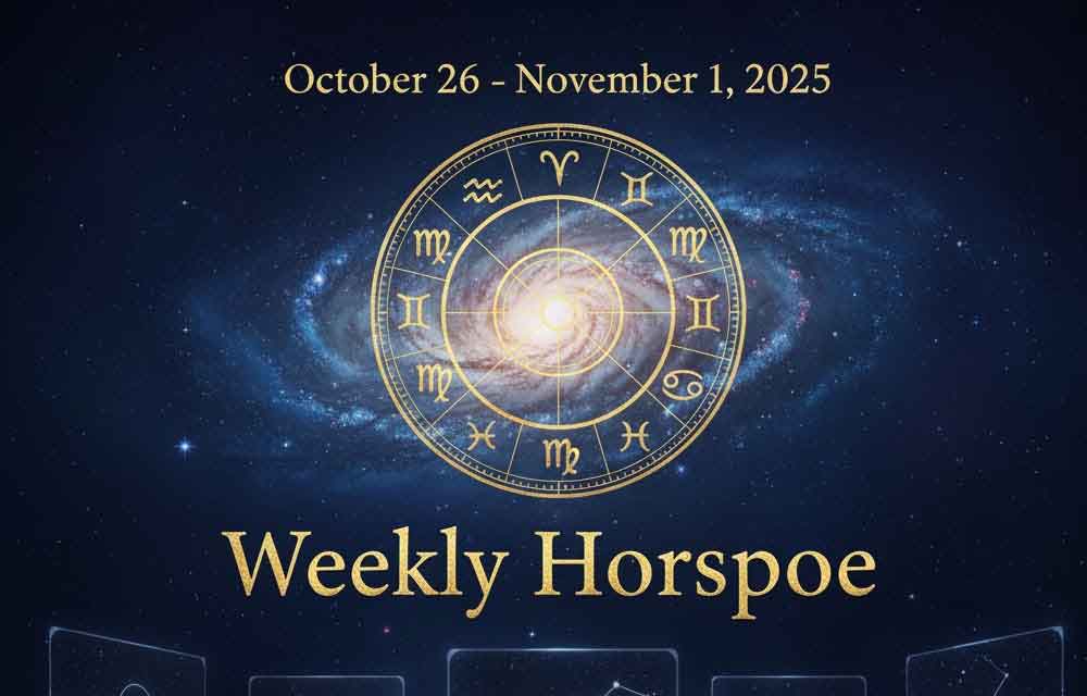 Weekly Horoscope (October 26 – November 1, 2025)