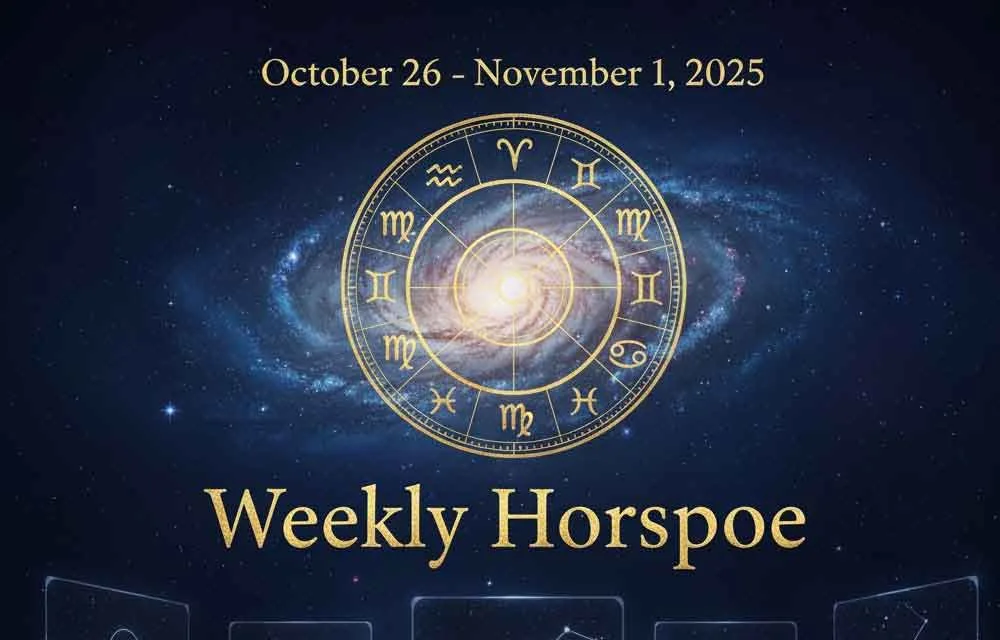 Weekly Horoscope (October 26 – November 1, 2025) — Karthika Masam 2025