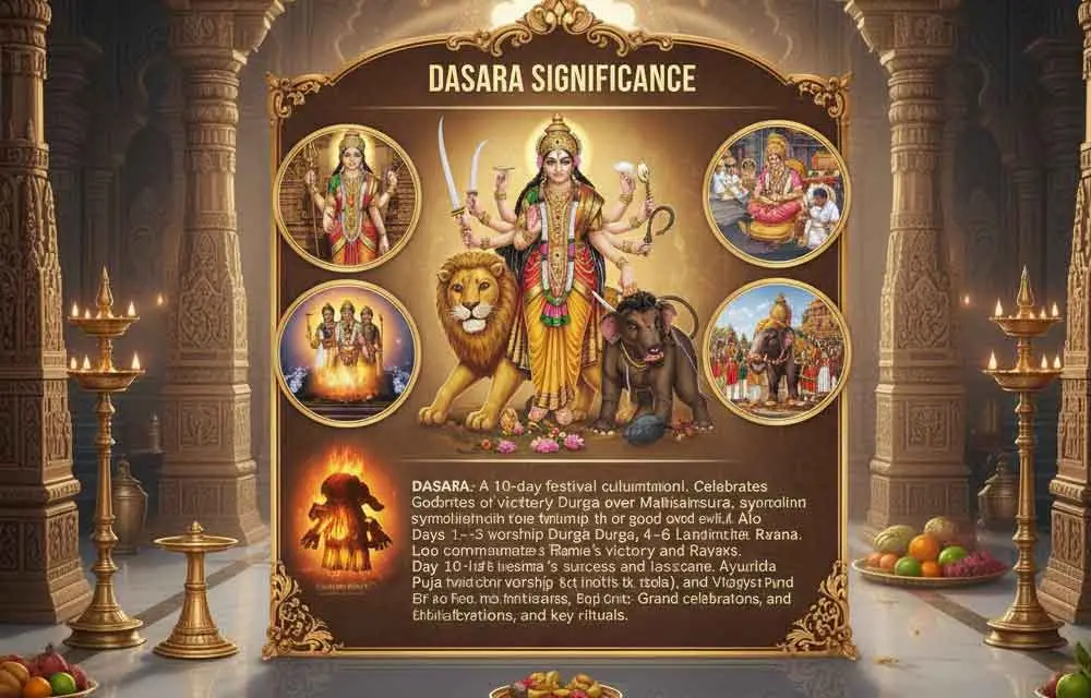 Dasara – The Significance and Traditions of Vijayadashami — Navaratri 2025