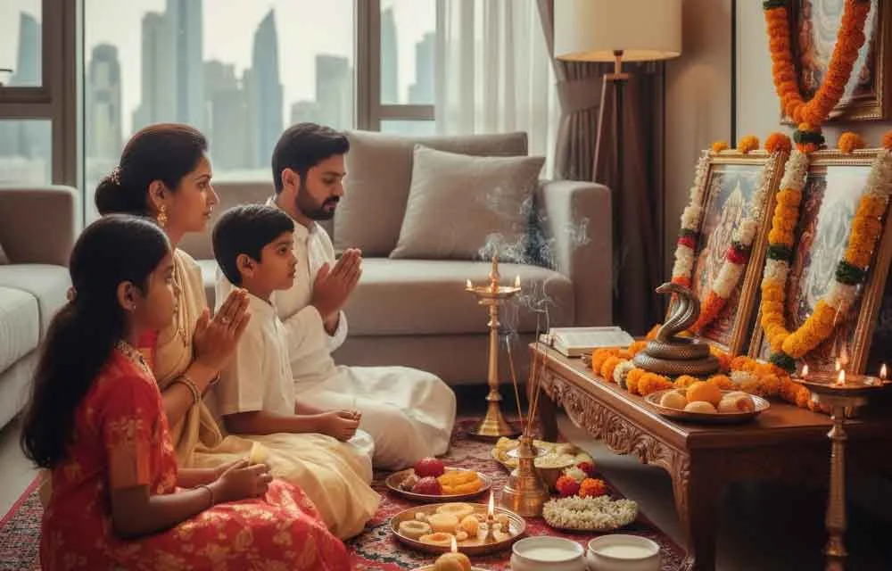 Nagula Chavithi 2025 in Middle East: Complete Celebration Guide for Hindu Diaspora in UAE, Qatar, Oman & Gulf Countries — Festivals