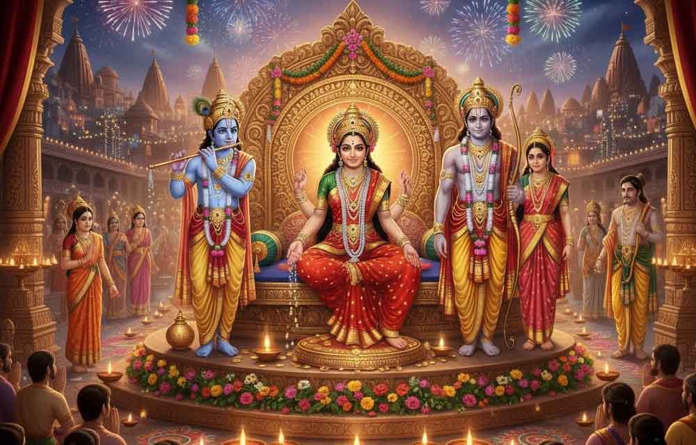Stories of Rama, Krishna, and Goddess Lakshmi