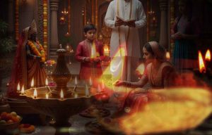 celebrate Kali Chaudas and Chopda Pujan in Gujarat