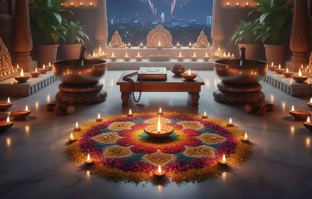Meditation and Chanting on Dhanteras for Inner Peace and Prosperity — Uncategorized
