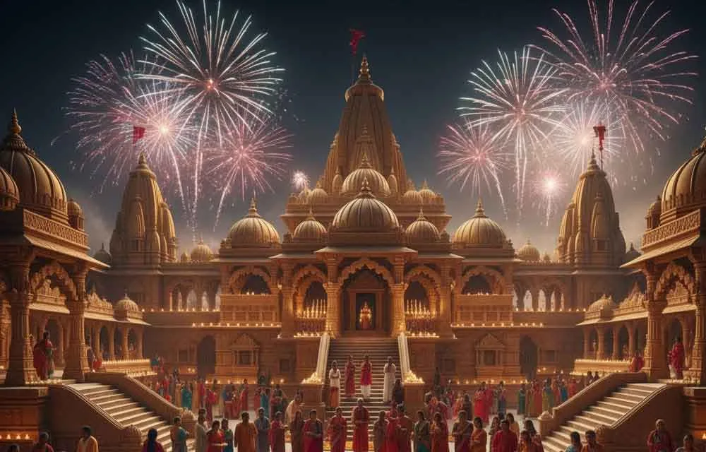 A Visual Journey: The Most Beautiful Diwali Celebrations in Indian Temples — Diwali 2025