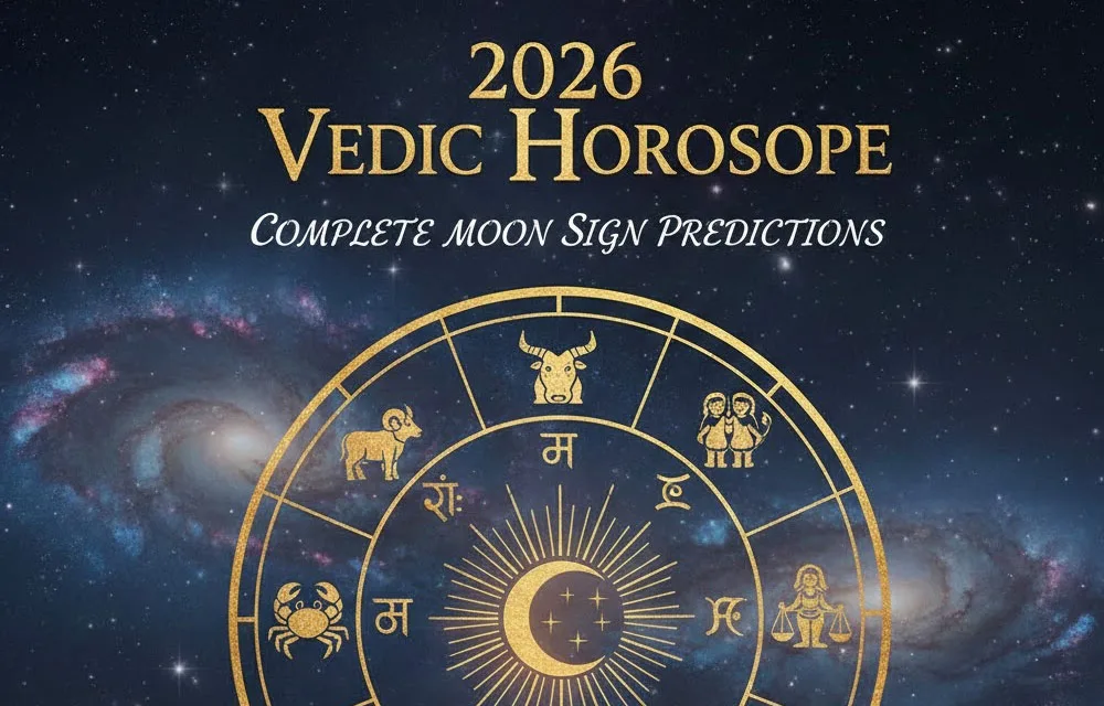 2026 VEDIC HOROSCOPE - COMPLETE MOON SIGN PREDICTIONS — Yearly