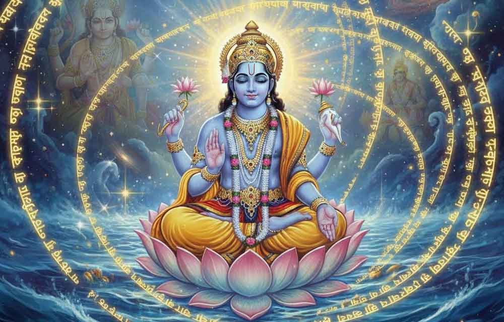 Chanting Vishnu Sahasranamam