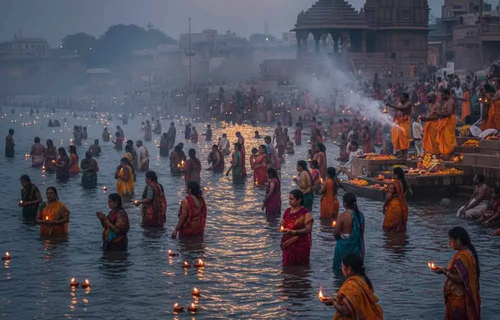 Holy River Baths on Karthika Pournami: The Power of Purification — Karthika Masam 2025