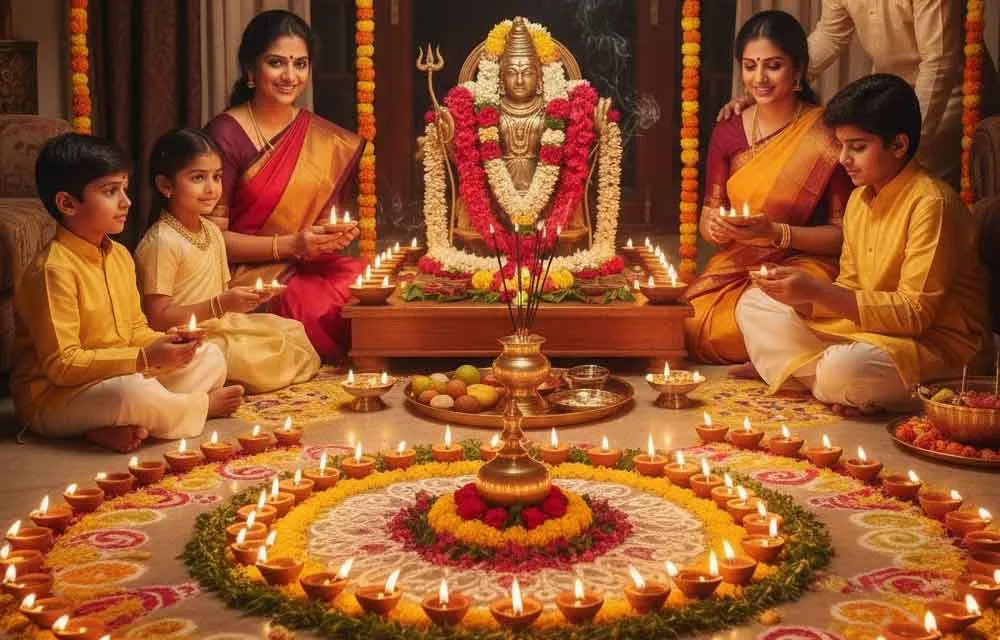 How to Celebrate Koti Deepotsavam at Home with Family: A Complete Guide to Bringing Sacred Light into Your Living Space — Karthika Masam 2025