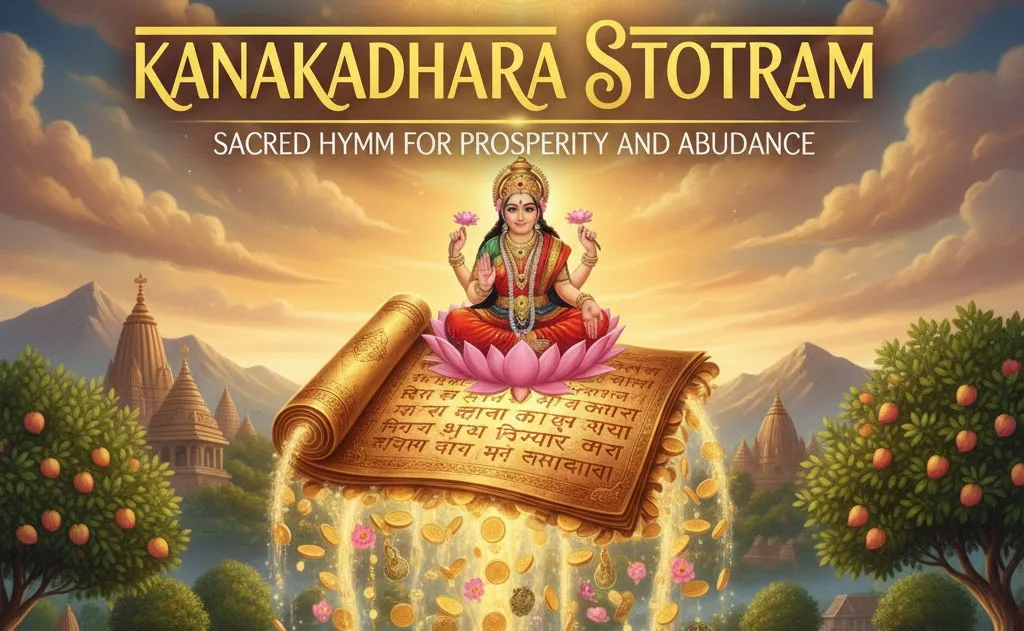 Kanakadhara Stotram: Sacred Hymn for Prosperity and Abundance — Pooja, Slokas and Mantras