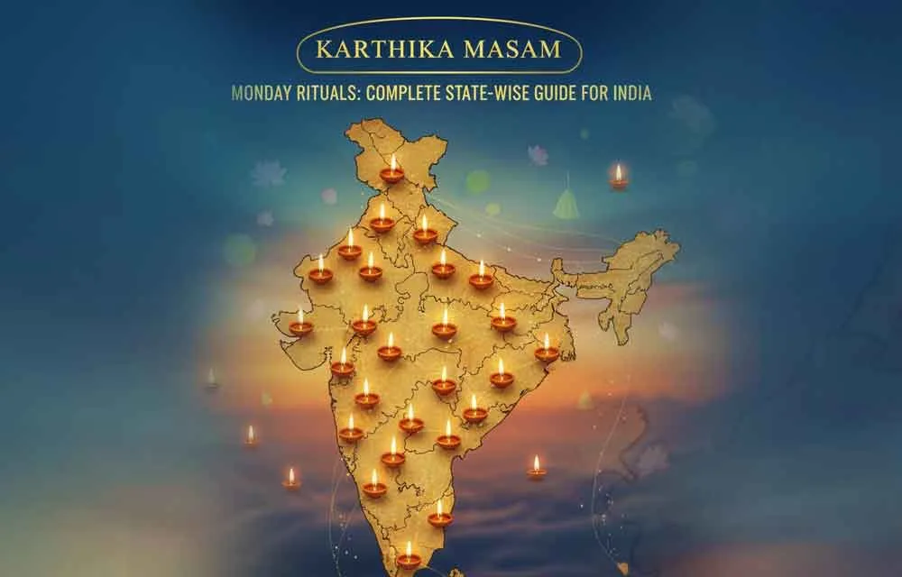 Karthika Masam Monday Rituals: Complete State-wise Guide for India — Karthika Masam 2025