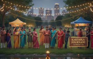 Karthika Pournami celebrations in the USA