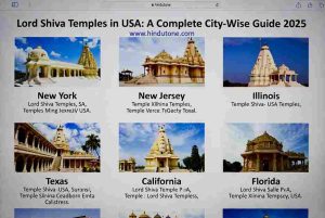 Lord Shiva Temples in USA: Complete City-Wise Guide 2025