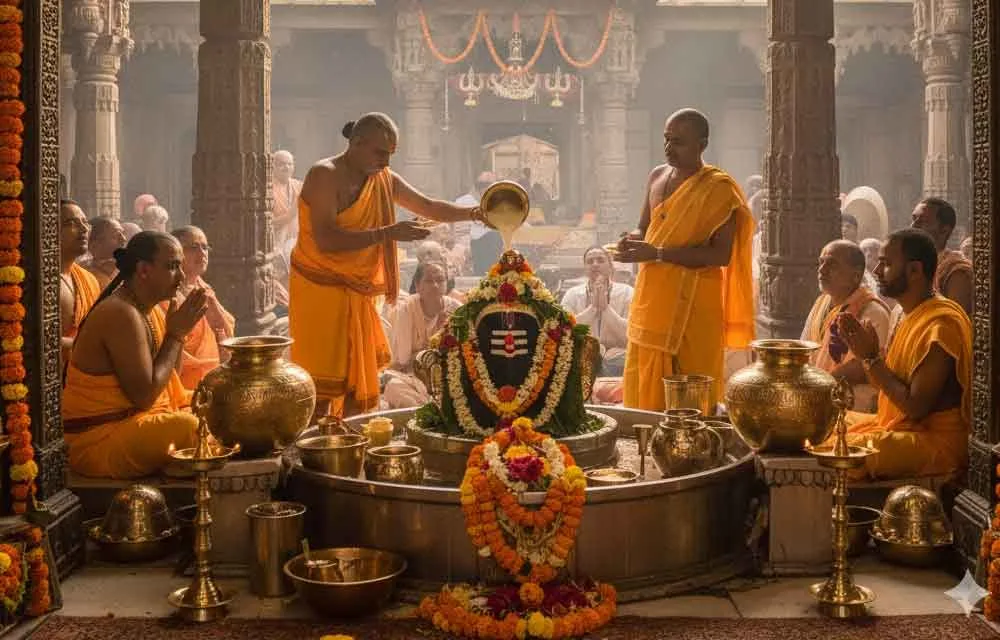 Rudrabhishek in Kashi Vishwanath Temple: The Most Powerful Offering to Shiva — Spirituality