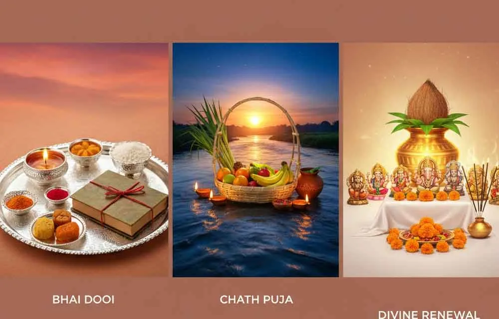 Special Hindu Occasions Next Week (Nov 3–9, 2025): Bhai Dooj, Chhath Puja & Divine Renewal — Festivals