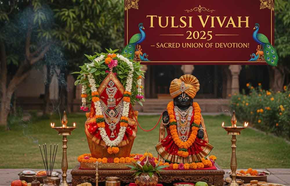 Tulsi Vivah 2025 – Sacred Union of Devotion!