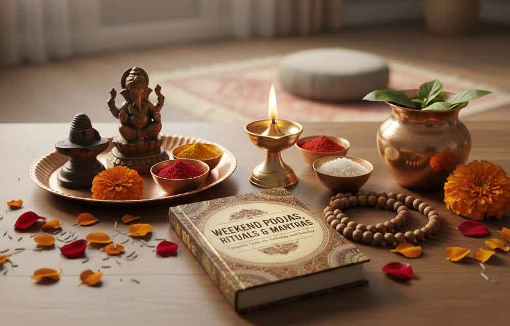 Weekend Poojas, Rituals & Mantras: Complete Guide for Saturday and Sunday