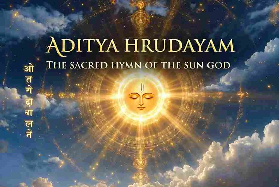 Aditya Hrudayam: The Sacred Hymn of the Sun God — Hinduism