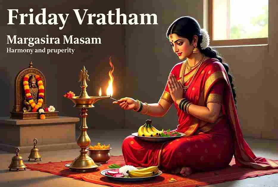 Significance of Friday Vratham in Margasira Masam: The Lakshmi Patham That Brings Harmony — Margashirsha Masam 2025
