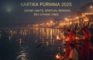 Devotees lighting diyas at Pushkar Lake during Kartik Purnima 2025 Pushkar Mela