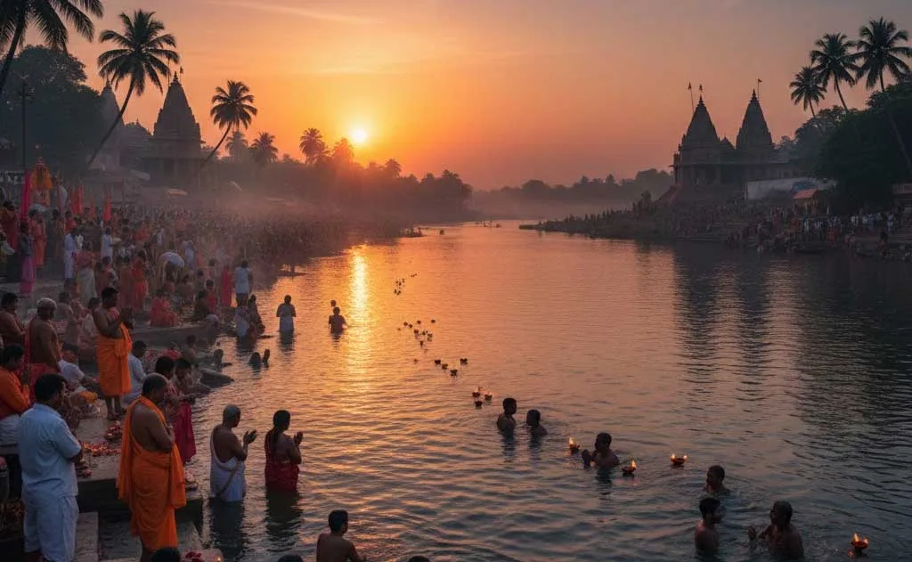 Dhanu Sankranti 2025: Sun Enters Sagittarius, Ushering in Kharmas – A Sacred Time for Introspection and Spiritual Growth — Spirituality
