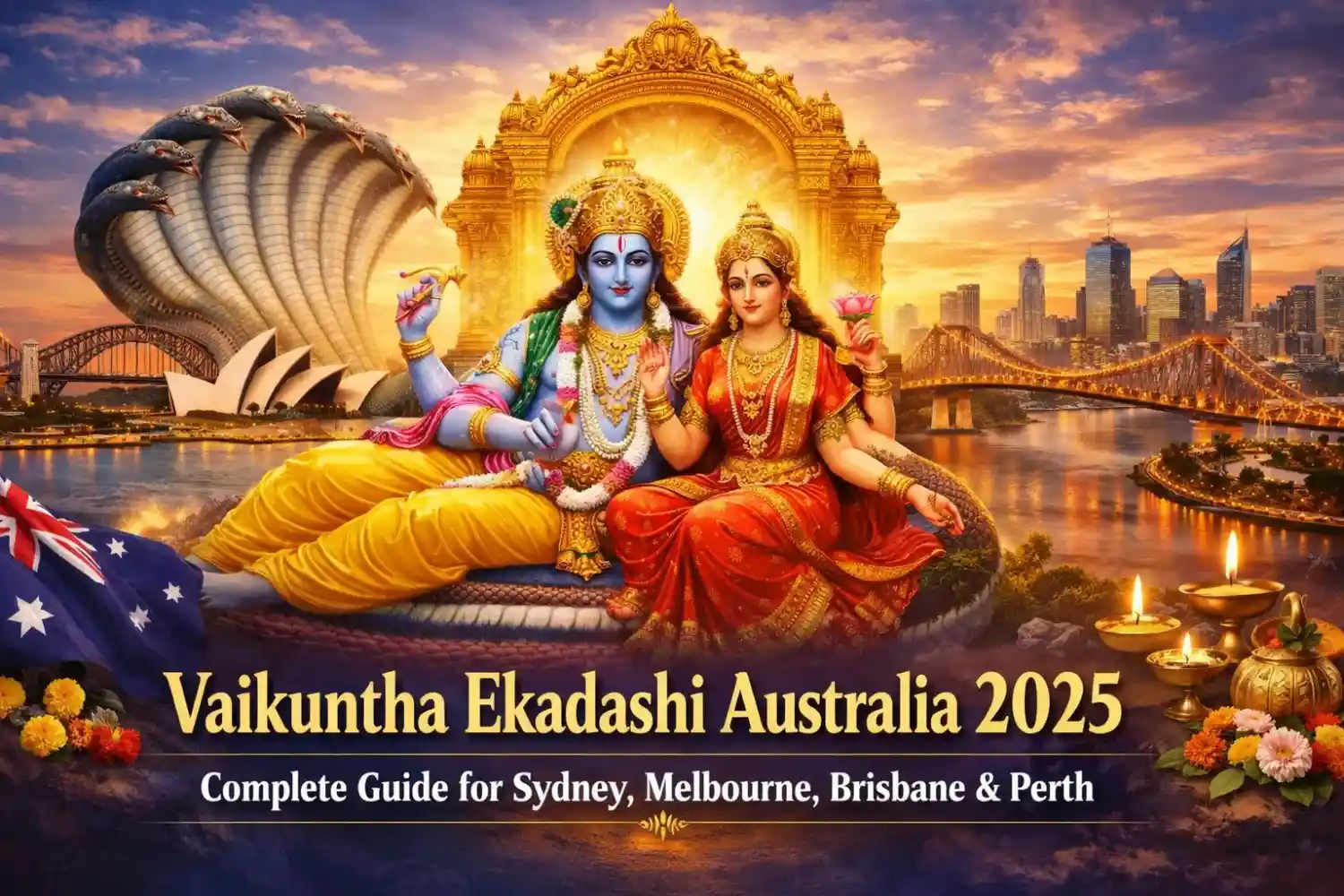 Vaikuntha Ekadashi Australia 2025 – Complete Guide for Sydney, Melbourne, Brisbane & Perth