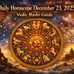 Daily Horoscope December 23, 2025 – Vedic Rashi Guide