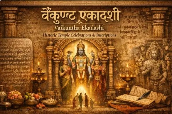 Vaikuntha Ekadashi in Ancient Indian Inscriptions &amp; Temple Records — Temples