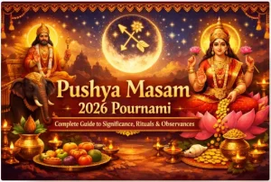 Pushya Masam Pournami 2026