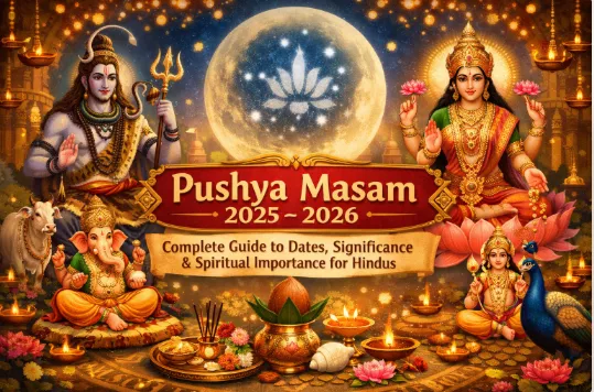 Pushya Masam 2025-2026: Complete Guide to Dates, Significance & Spiritual Importance for Hindus