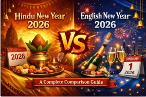 hindu new year vs english new year