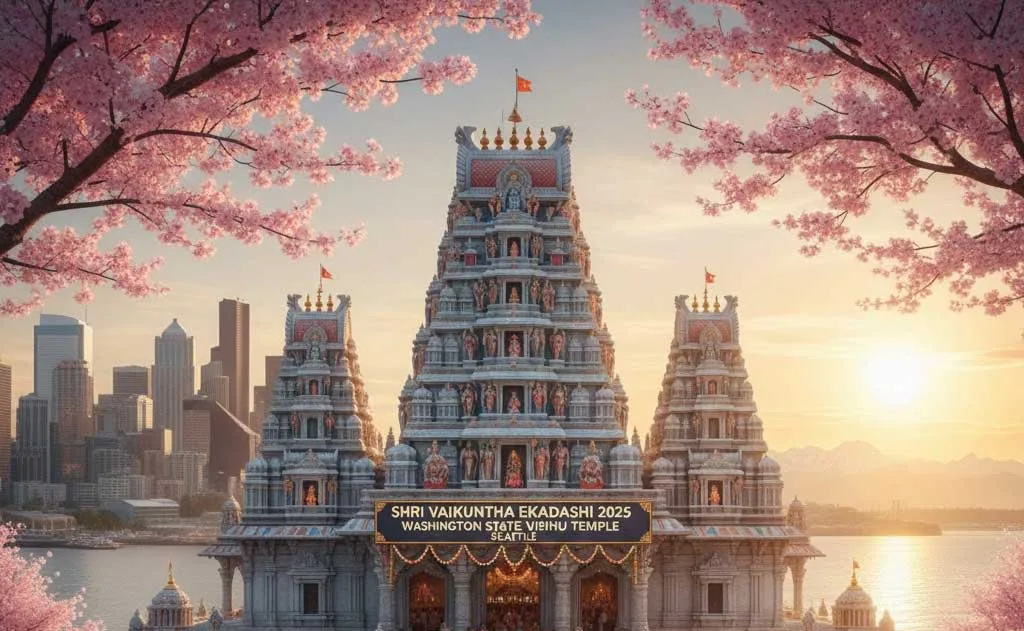 Vaikuntha Ekadashi 2025 in Seattle: Complete Vishnu Temple Guide for Washington State Hindus — USA