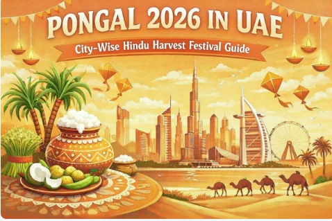 Pongal 2026 in UAE: City-Wise Hindu Harvest Festival Guide — Festivals