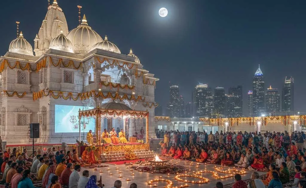 How Hindu Temples in the UAE Celebrated New Year 2026: Spiritual Prayers and Community Harmony — Global Hindu Presence