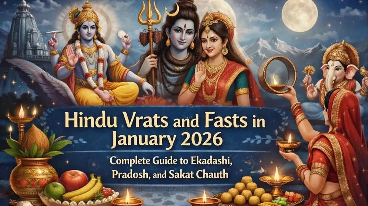 Hindu Vrats and Fasts in January 2026: Complete Guide to Ekadashi, Pradosh, and Sakat Chauth