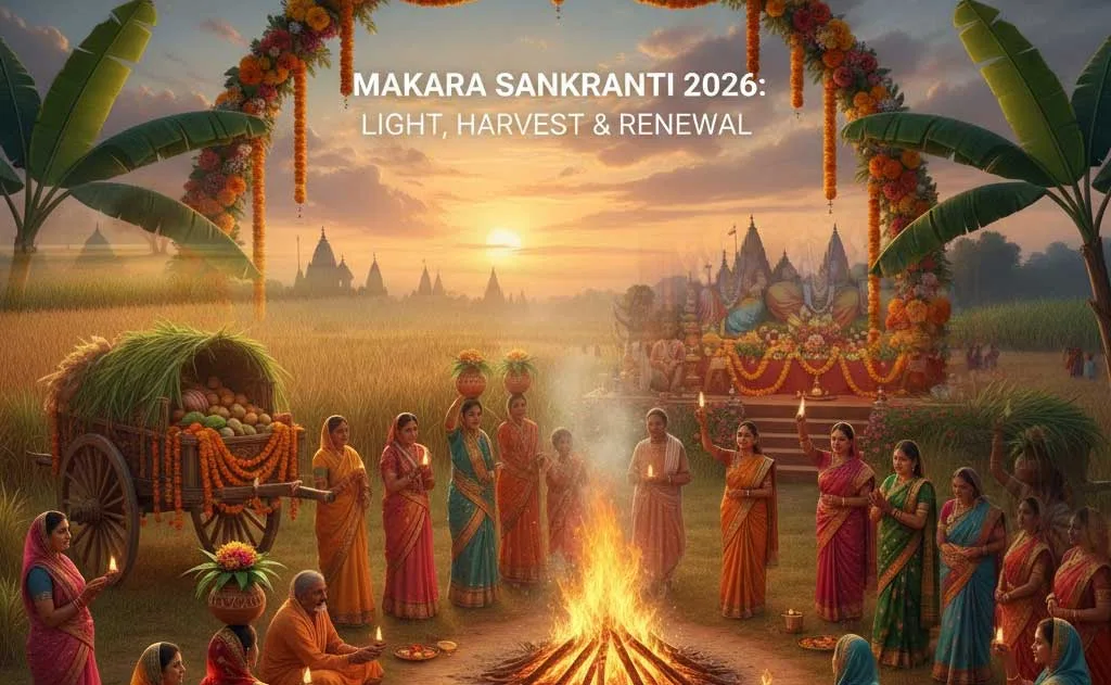 Makara Sankranti 2026: Date, Punya Kala &amp; Spiritual Significance — Festivals