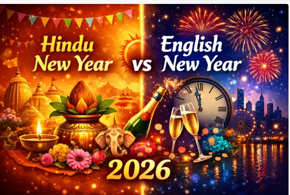 Hindu New Year vs English New Year 2026
