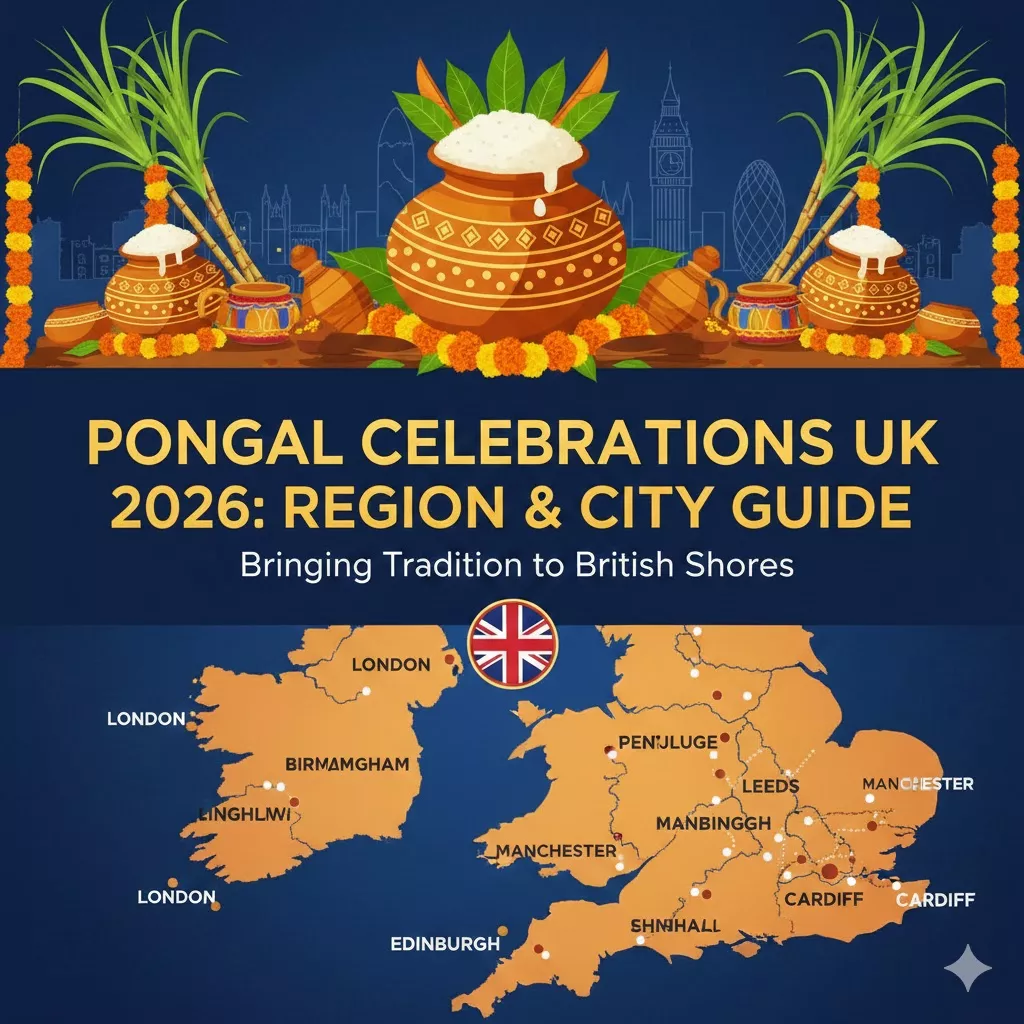Pongal Celebrations in the UK 2026: Region &amp; City Guide — Festivals