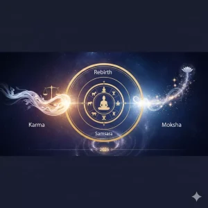Karma, Rebirth, and Moksha Explained Simply: Core Concepts in Hinduism for 2026 Readers