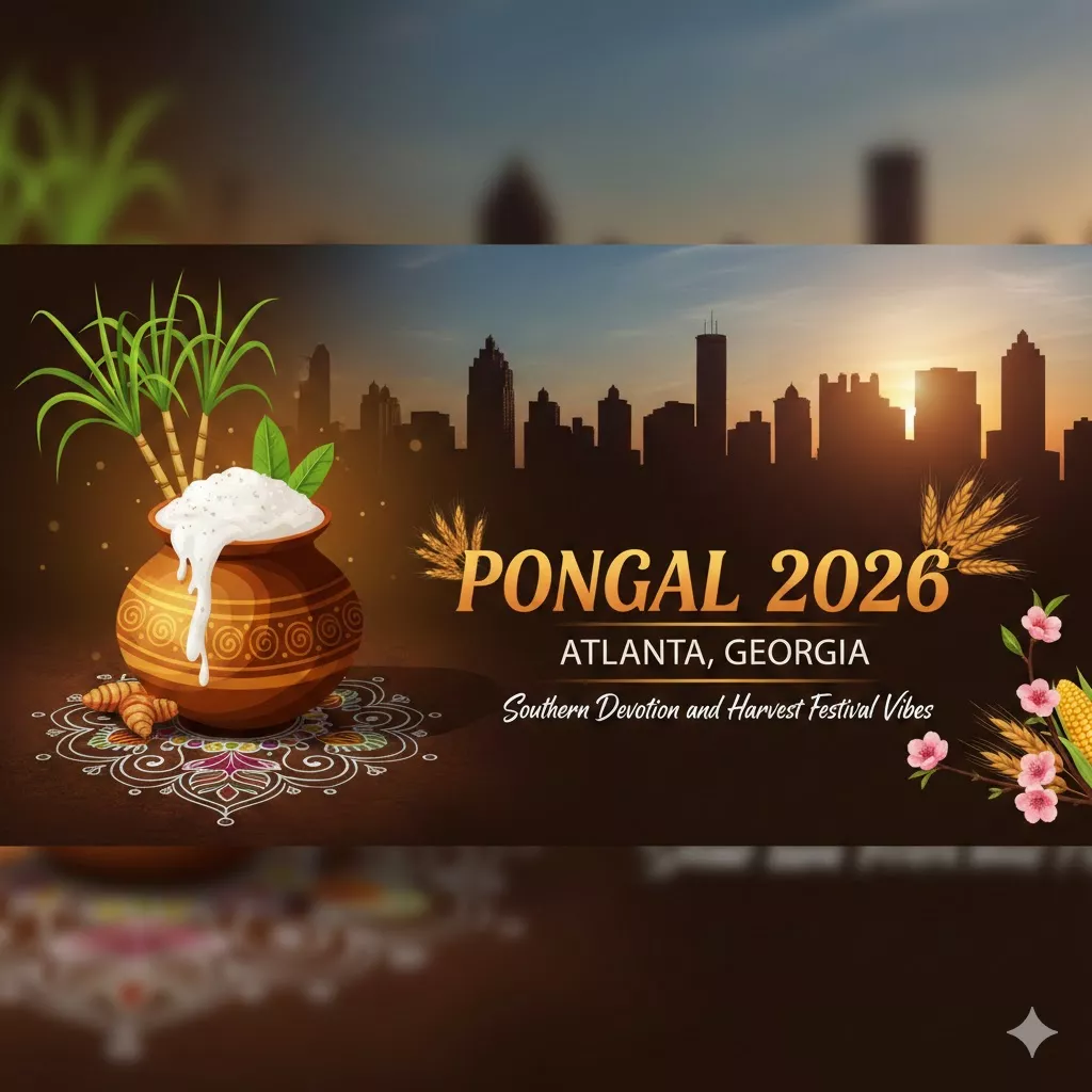 Pongal 2026 in Atlanta, Georgia: Southern Devotion and Harvest Festival Vibes — Festivals