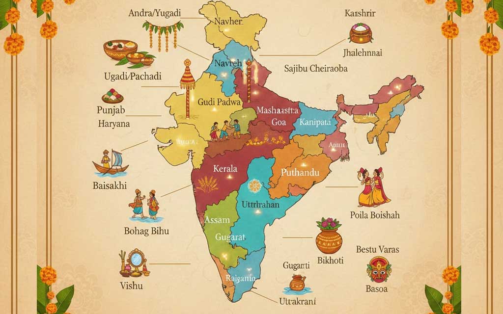 Hindu New Year Celebrations Across India