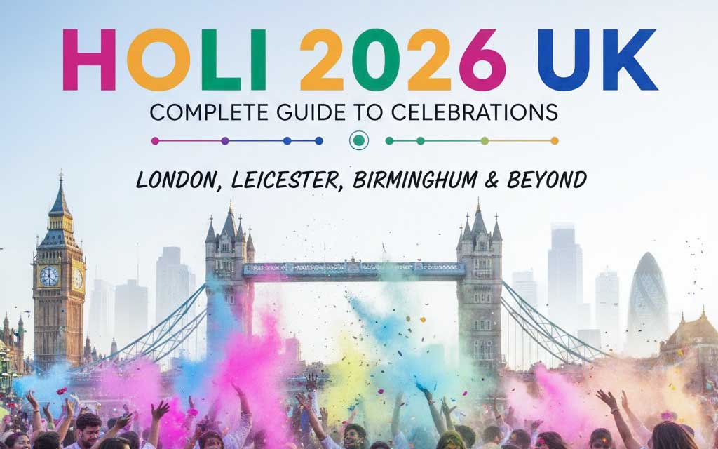 Holi 2026 UK: Complete Guide to Celebrations Across London, Leicester, Birmingham & Beyond