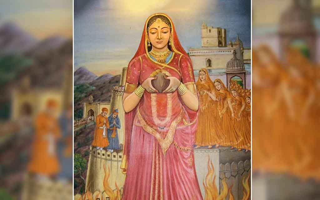 Rani Padmini (Padmavati) of Chittor