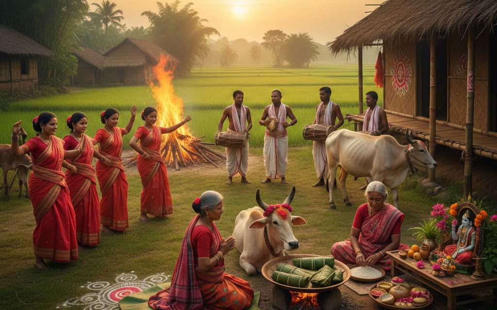 Rongali Bihu 2026: Assamese New Year Date, Bohag Bihu Rituals, Significance, Pitha Recipes & Bihu Wishes