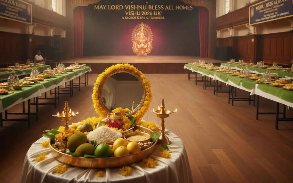 Vishu 2026 in the UK: A Sacred Dawn of Renewal and Divine Grace for the Malayali Community — Festivals