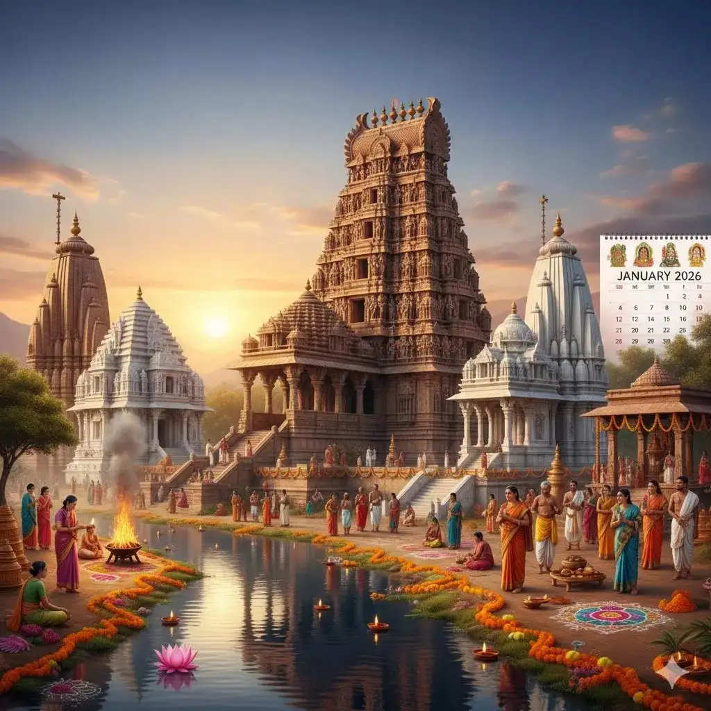 January 2026 Hindu Temples & Festivals: Complete Guide