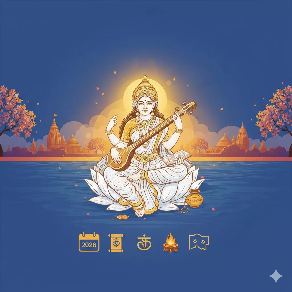 How to Pray Goddess Saraswati Devi in 2026: Mantras, Poojas, Important Dates, Temples &amp; Rituals — Pooja, Slokas and Mantras