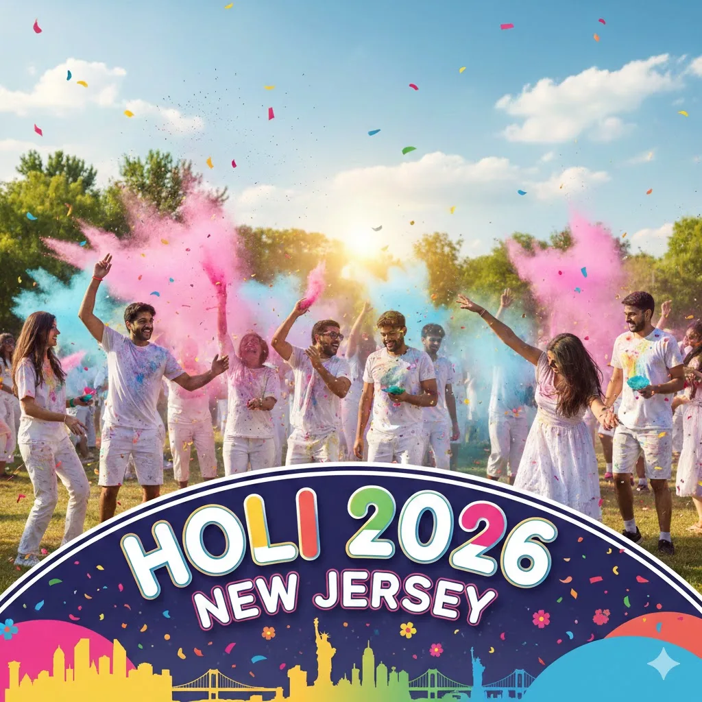 Holi 2026 in the United States – Newjersey — Holi 2026
