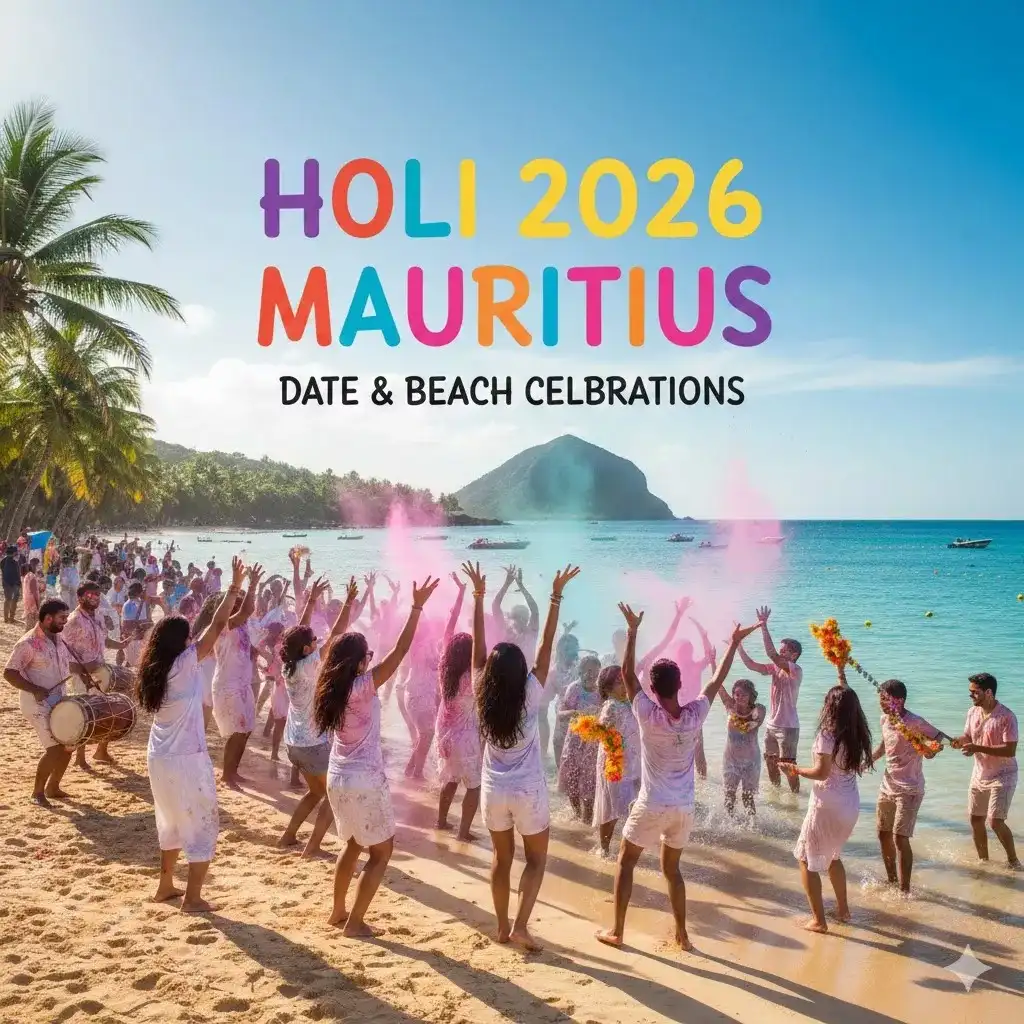 Holi 2026 in Mauritius: Date & Beach Celebrations