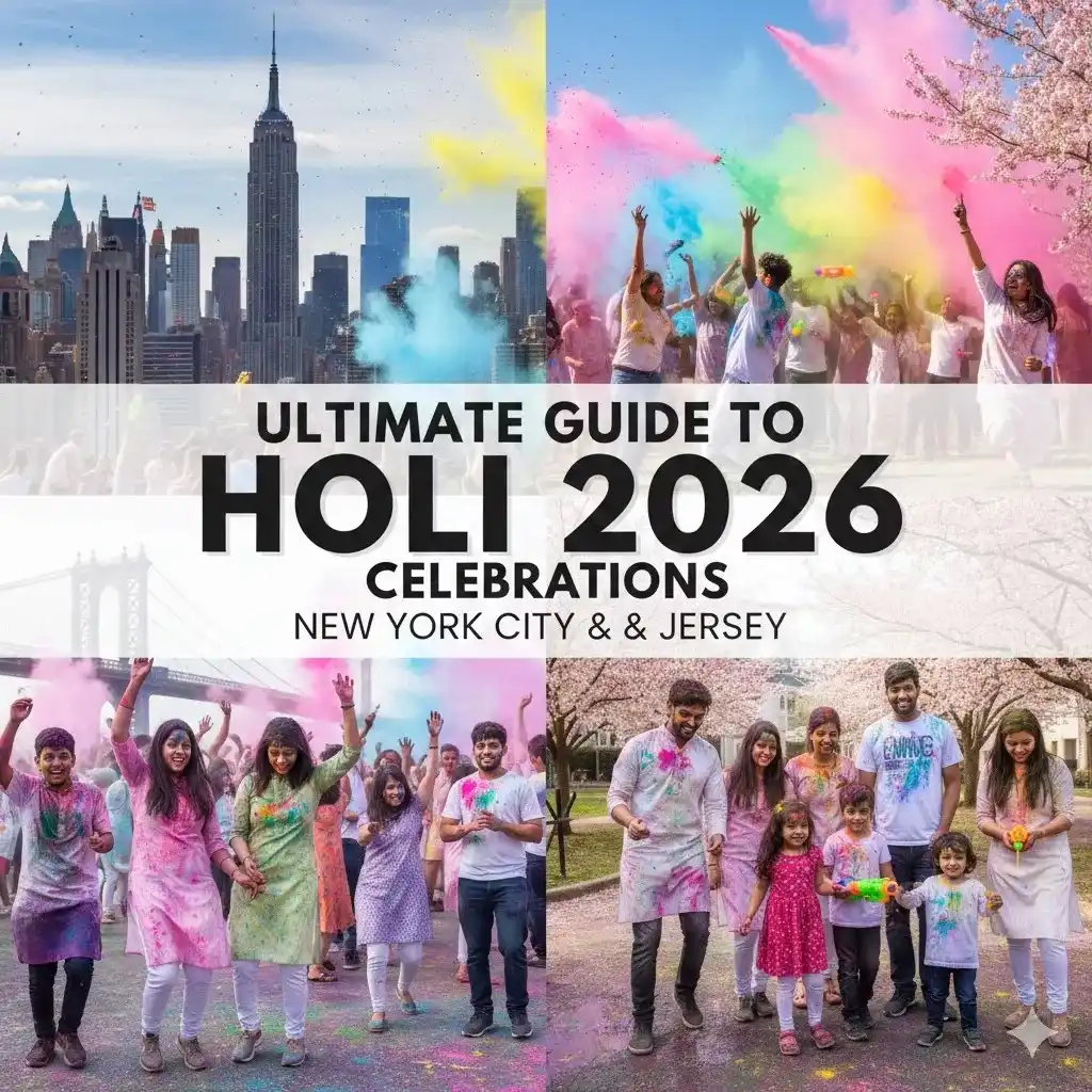 Ultimate Guide to Holi 2026 Celebrations in New York City & New Jersey